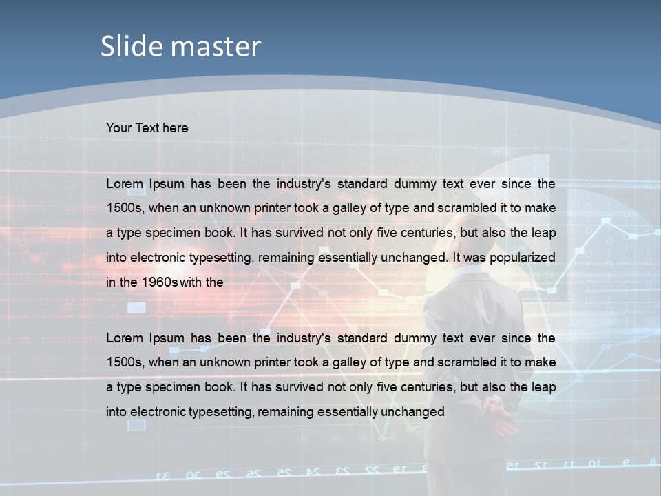 Human Hand Agent Nature PowerPoint Template