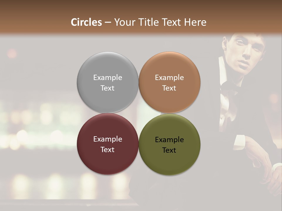 Leaf Residential Man PowerPoint Template