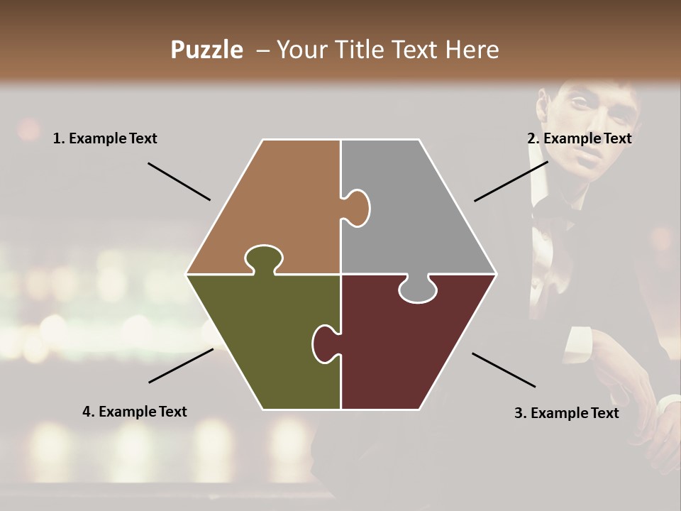 Leaf Residential Man PowerPoint Template