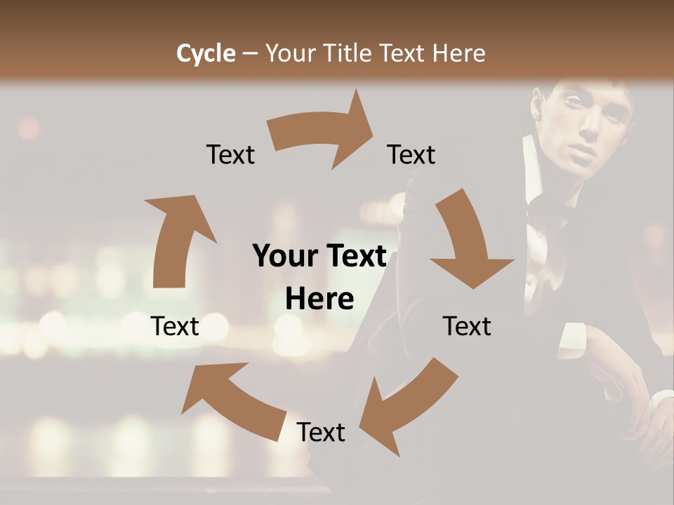 Leaf Residential Man PowerPoint Template