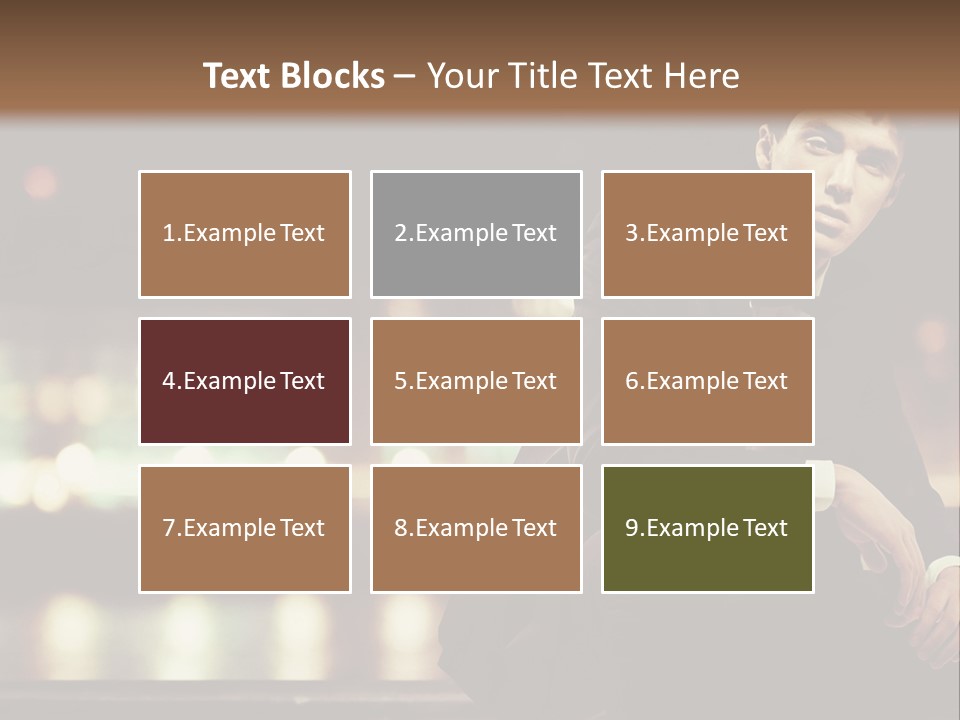 Leaf Residential Man PowerPoint Template