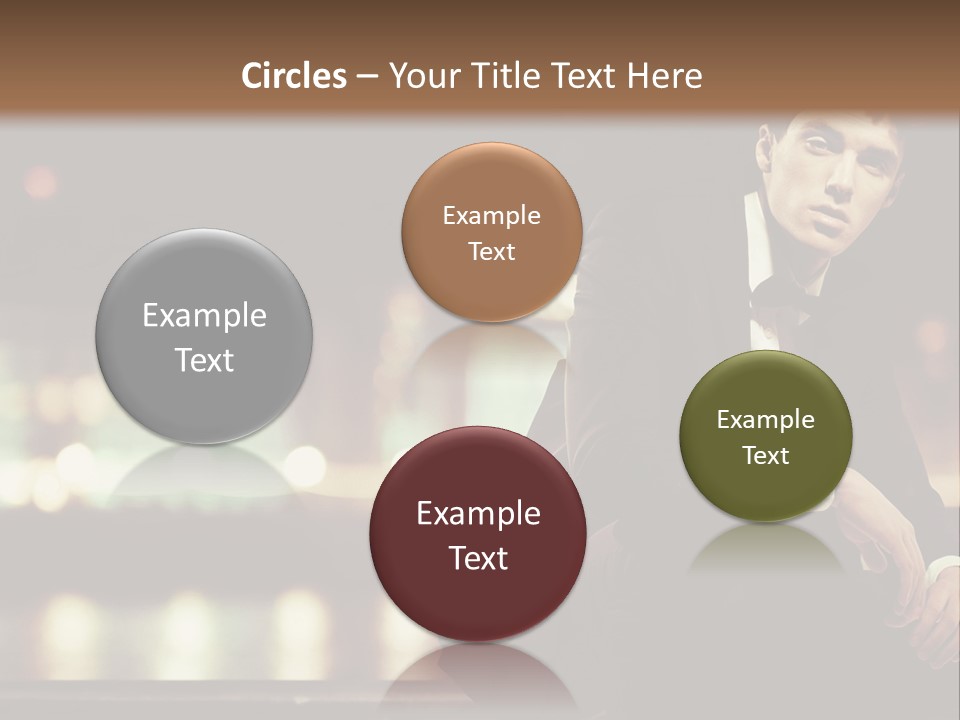 Leaf Residential Man PowerPoint Template