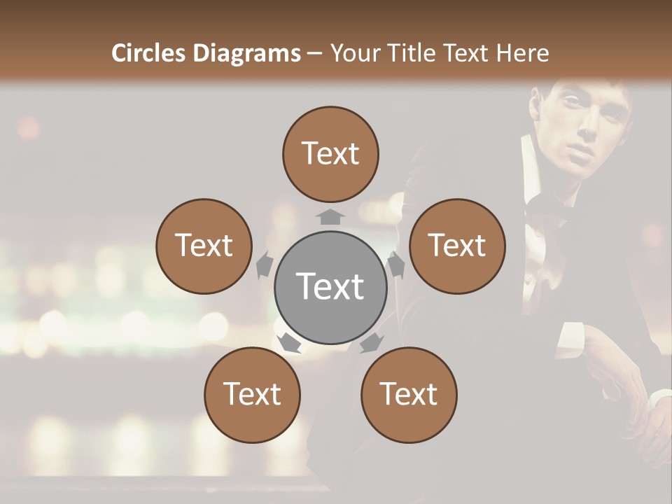 Leaf Residential Man PowerPoint Template