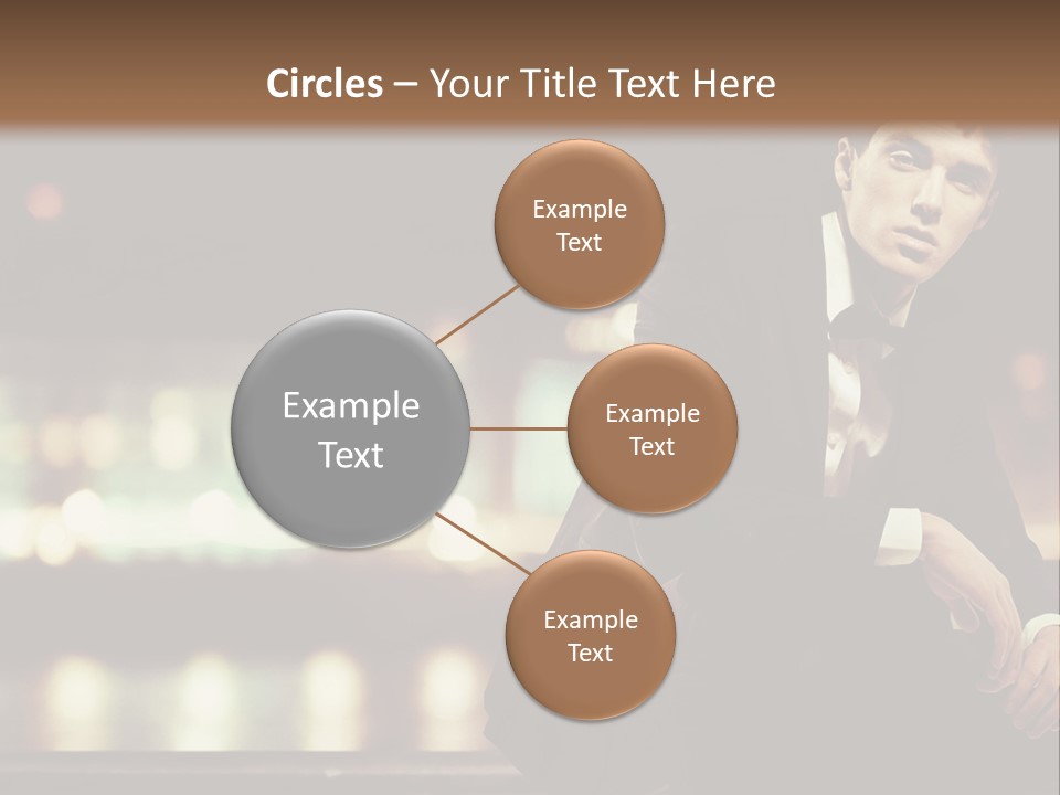 Leaf Residential Man PowerPoint Template