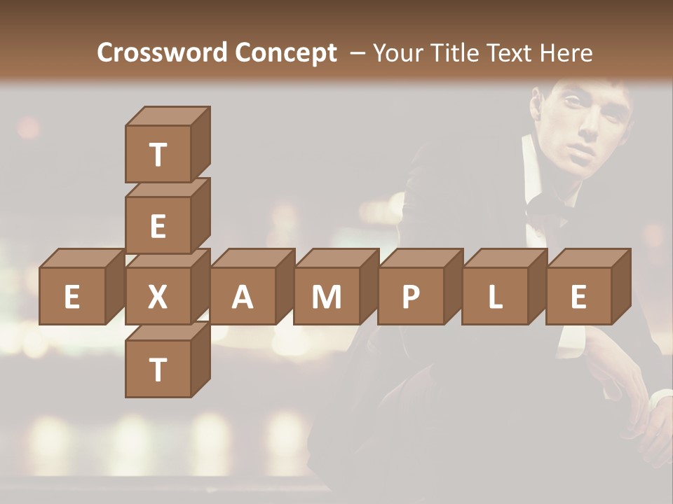 Leaf Residential Man PowerPoint Template