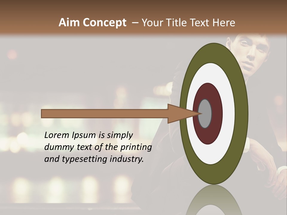 Leaf Residential Man PowerPoint Template