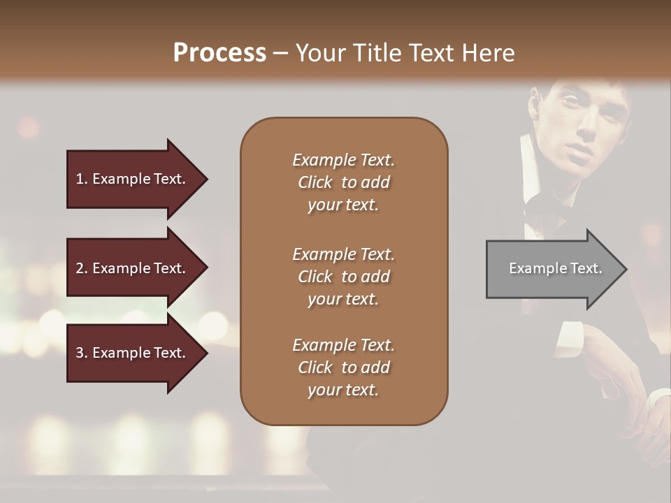 Leaf Residential Man PowerPoint Template