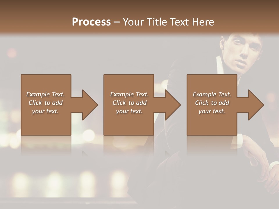 Leaf Residential Man PowerPoint Template