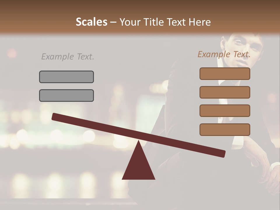 Leaf Residential Man PowerPoint Template