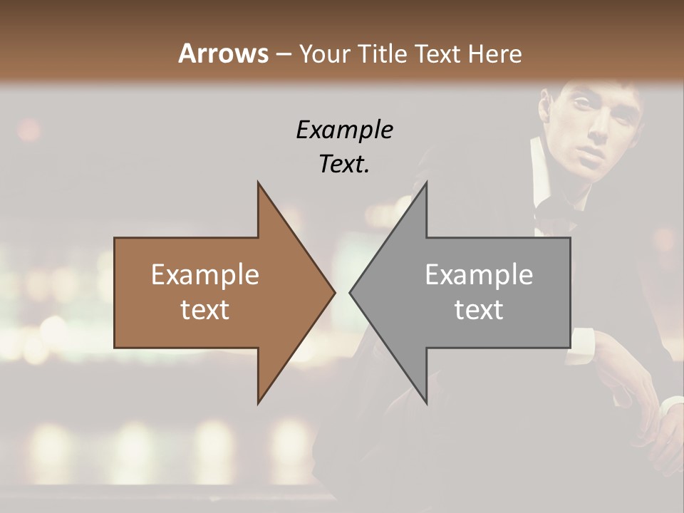 Leaf Residential Man PowerPoint Template