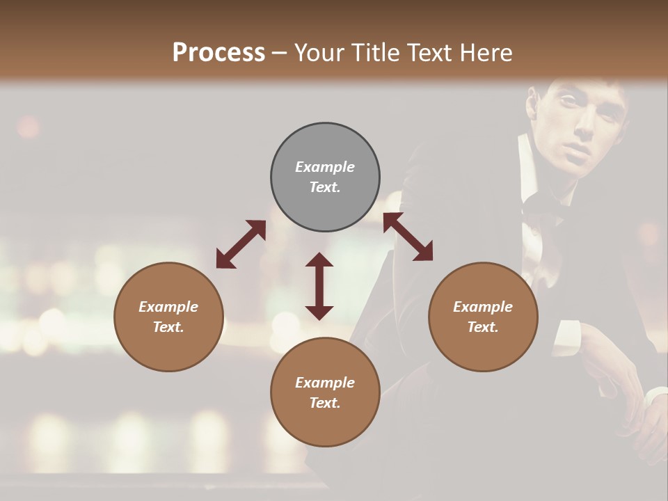 Leaf Residential Man PowerPoint Template