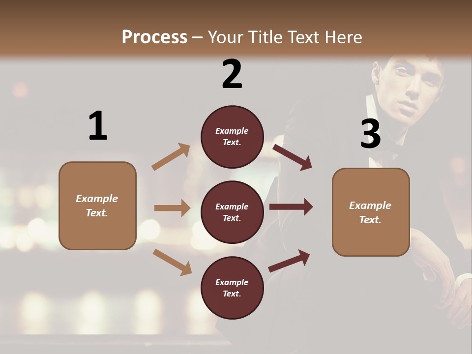 Leaf Residential Man PowerPoint Template