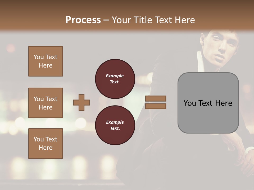 Leaf Residential Man PowerPoint Template