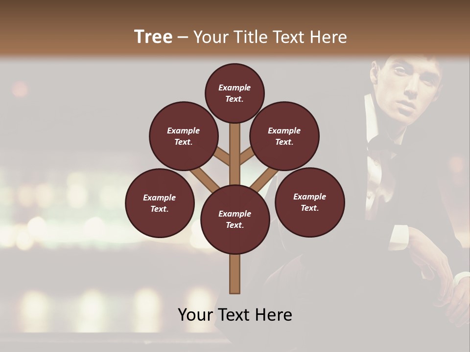 Leaf Residential Man PowerPoint Template