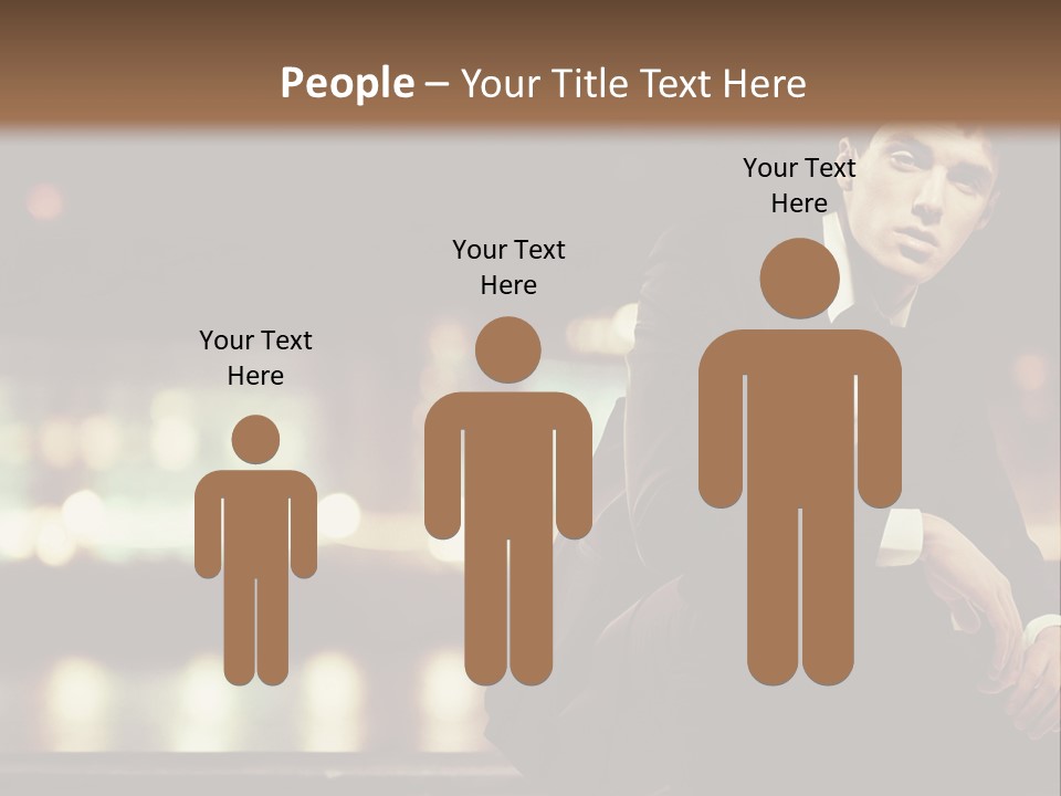 Leaf Residential Man PowerPoint Template