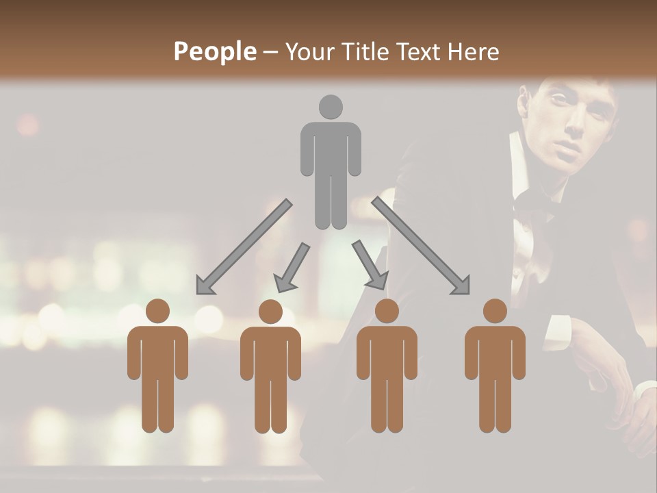 Leaf Residential Man PowerPoint Template