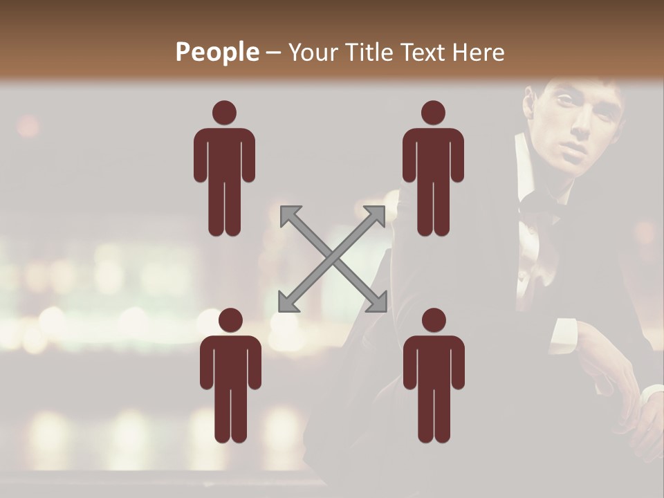 Leaf Residential Man PowerPoint Template