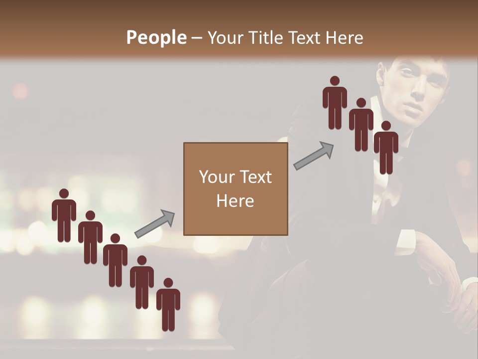 Leaf Residential Man PowerPoint Template