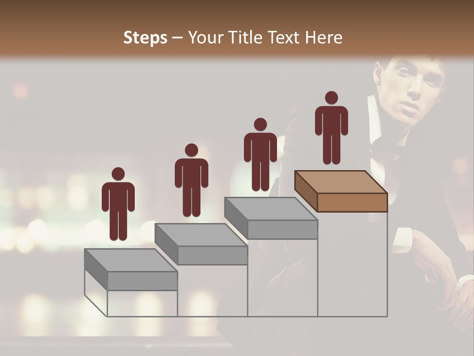 Leaf Residential Man PowerPoint Template