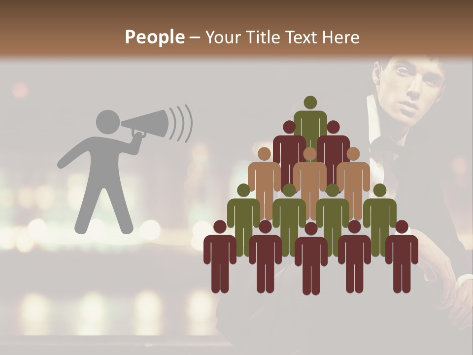 Leaf Residential Man PowerPoint Template