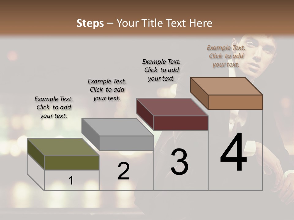 Leaf Residential Man PowerPoint Template