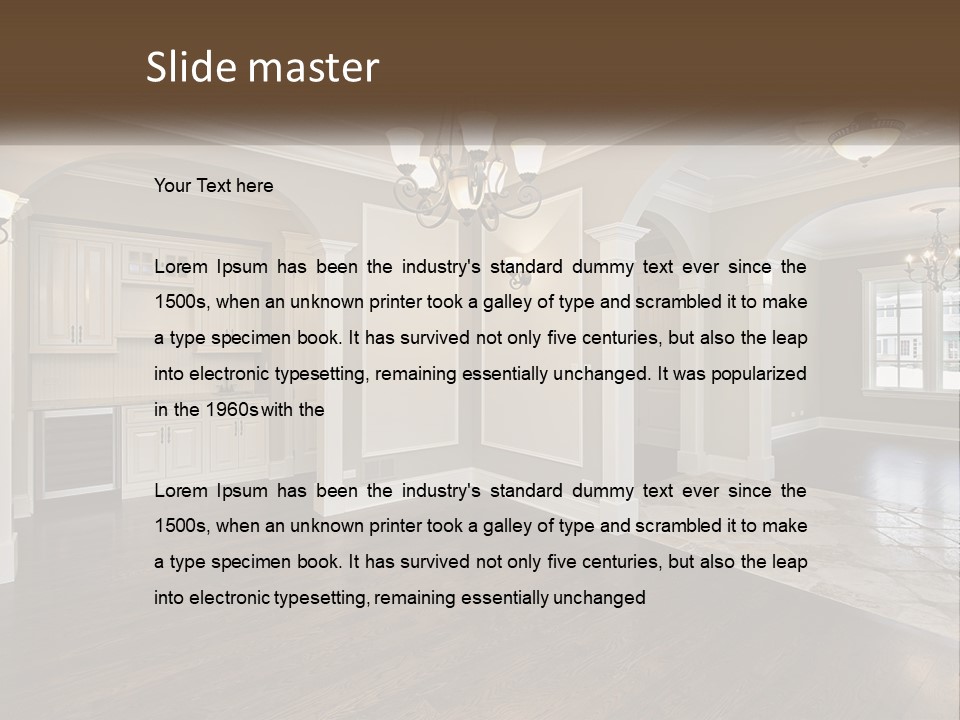 Agent Property Architect PowerPoint Template