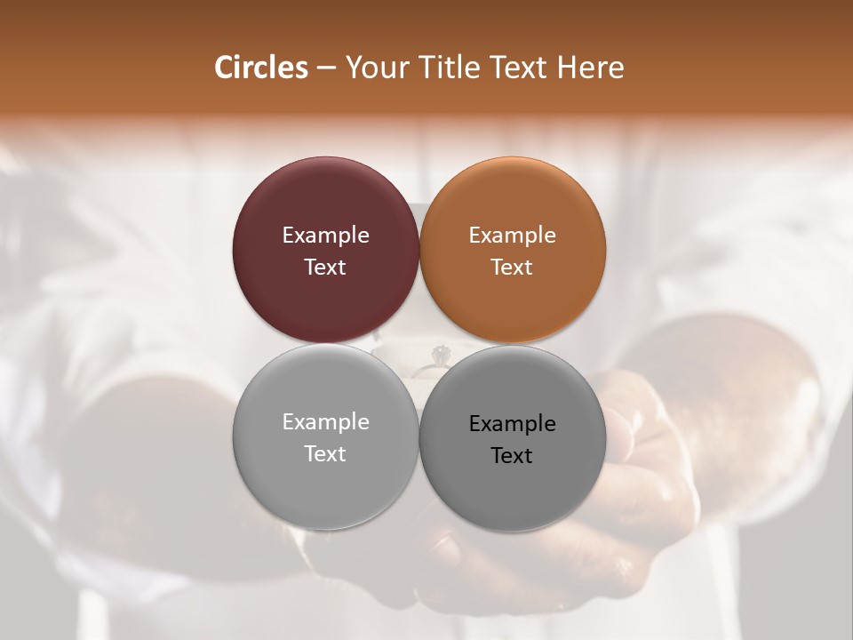 Loan Human Hand Sale PowerPoint Template