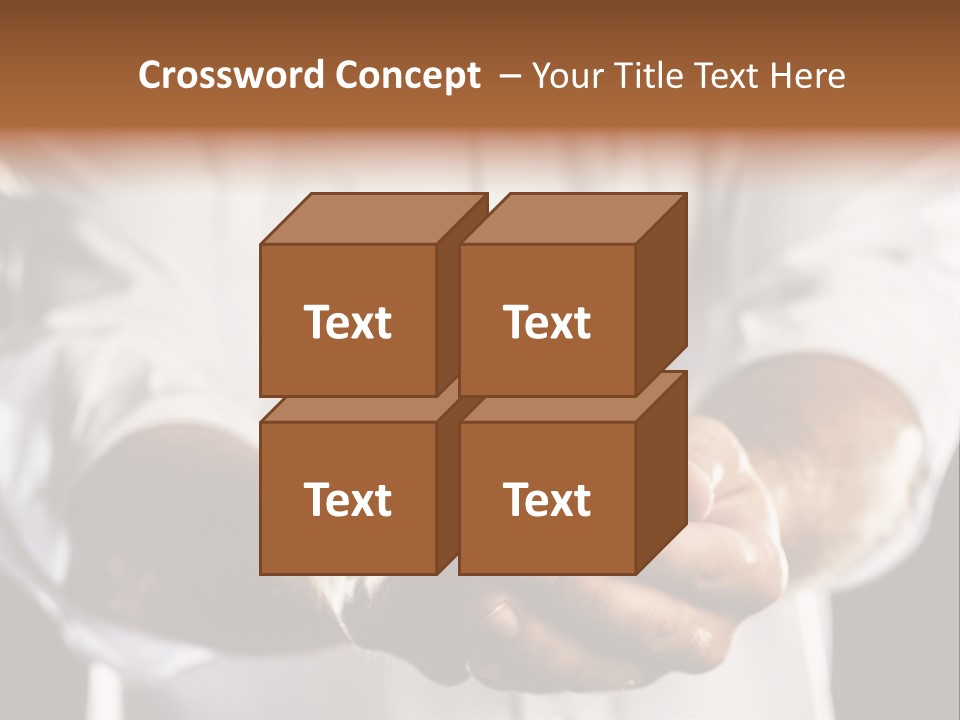 Loan Human Hand Sale PowerPoint Template