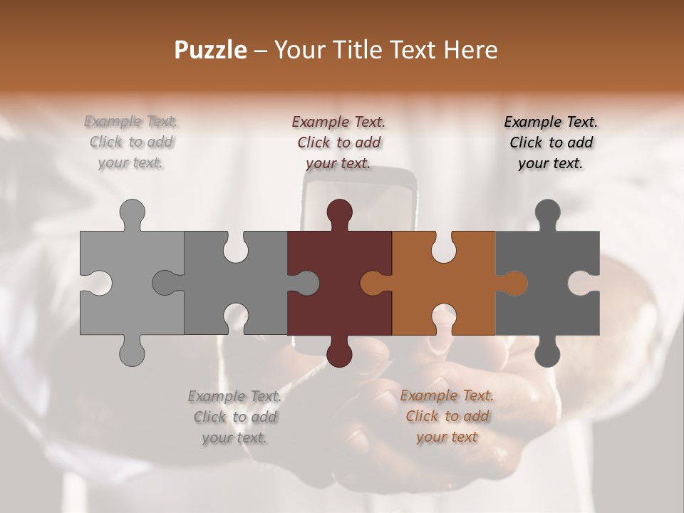 Loan Human Hand Sale PowerPoint Template