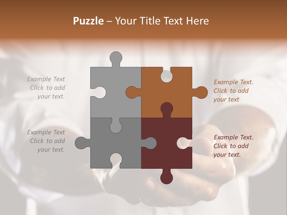 Loan Human Hand Sale PowerPoint Template