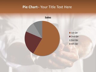 Loan Human Hand Sale PowerPoint Template