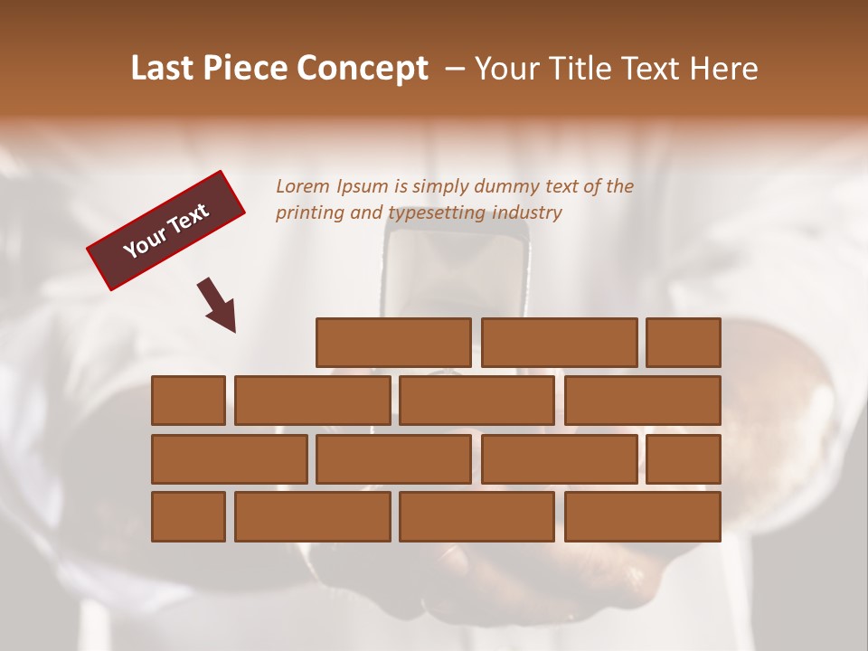 Loan Human Hand Sale PowerPoint Template