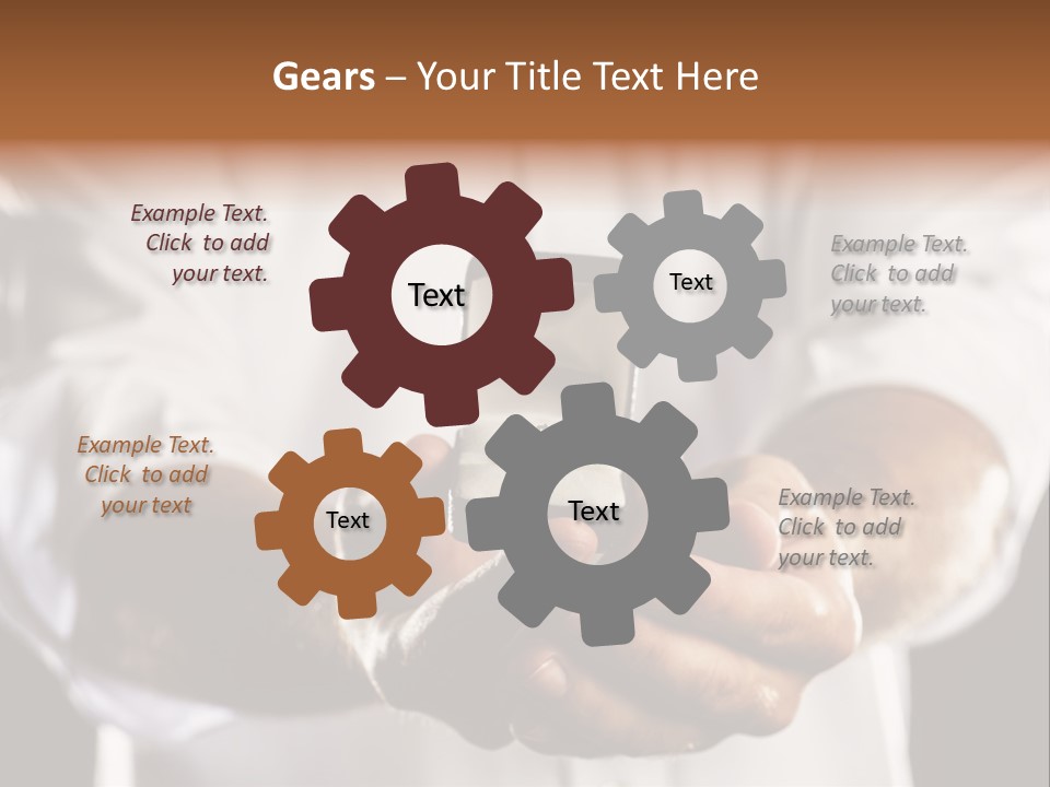 Loan Human Hand Sale PowerPoint Template