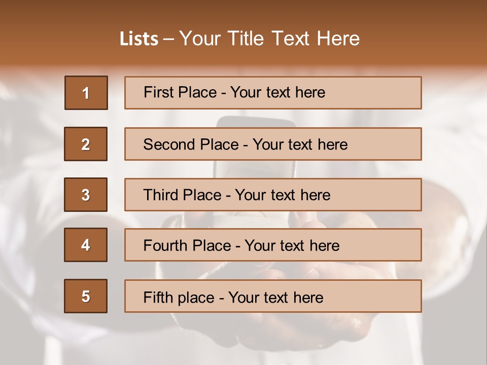 Loan Human Hand Sale PowerPoint Template