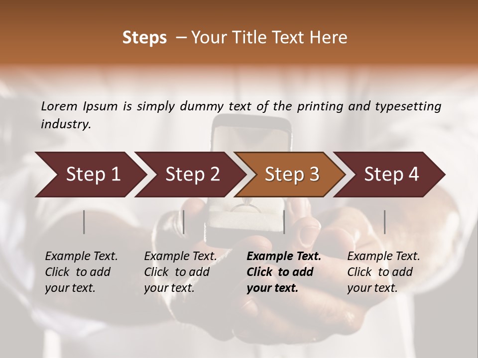 Loan Human Hand Sale PowerPoint Template