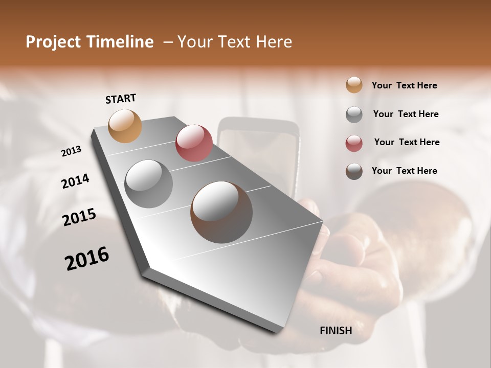 Loan Human Hand Sale PowerPoint Template
