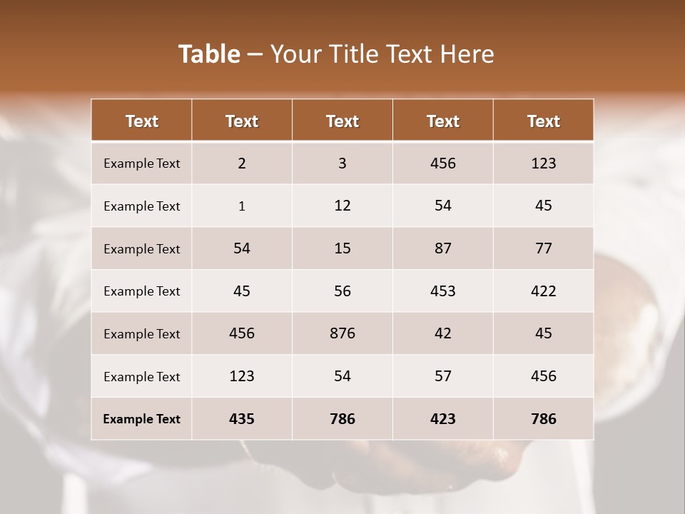 Loan Human Hand Sale PowerPoint Template