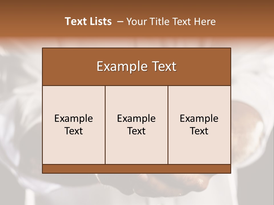 Loan Human Hand Sale PowerPoint Template
