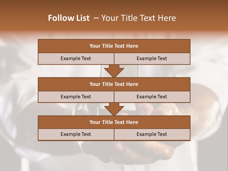 Loan Human Hand Sale PowerPoint Template