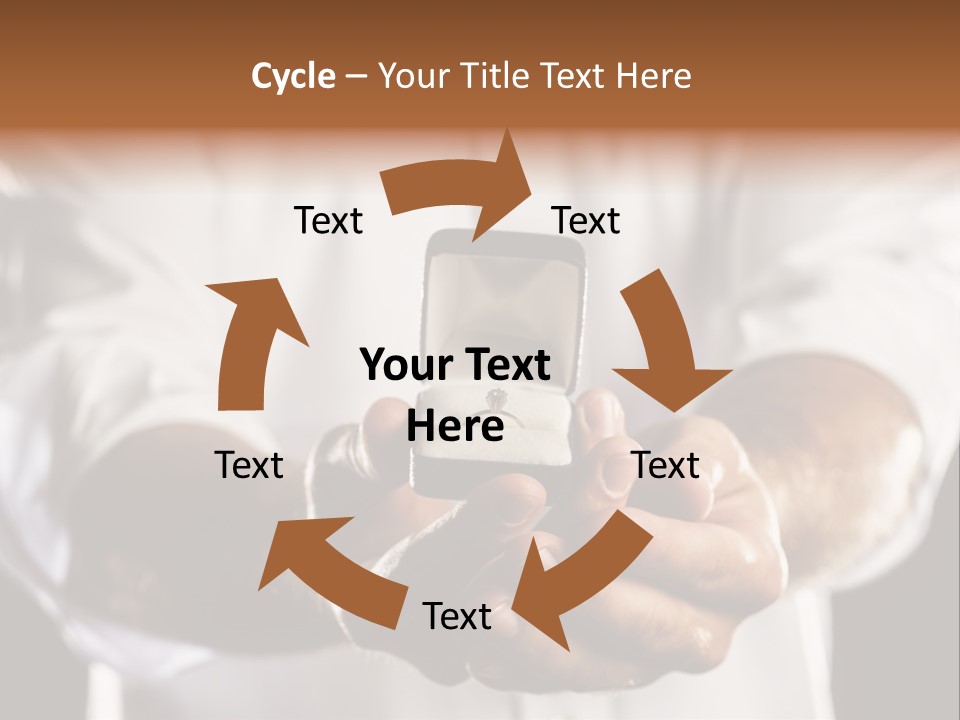 Loan Human Hand Sale PowerPoint Template