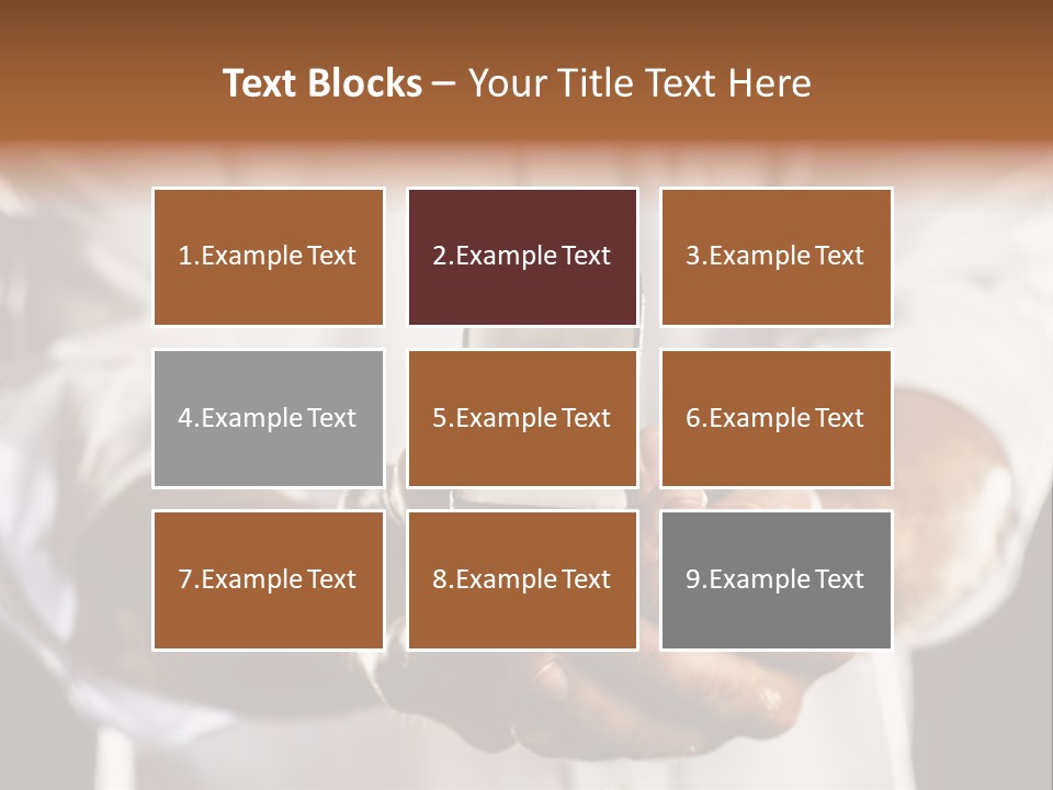 Loan Human Hand Sale PowerPoint Template