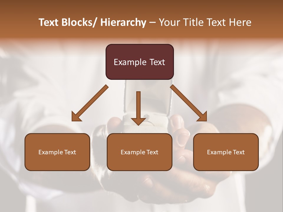 Loan Human Hand Sale PowerPoint Template