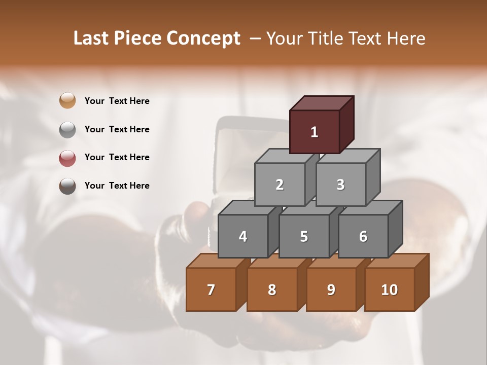 Loan Human Hand Sale PowerPoint Template