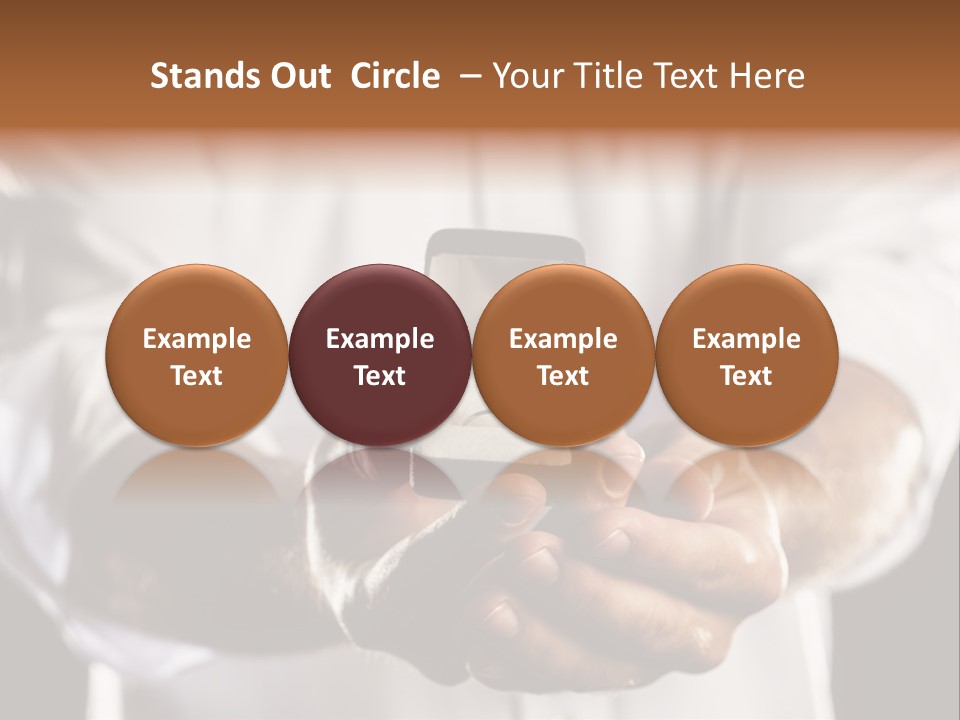 Loan Human Hand Sale PowerPoint Template