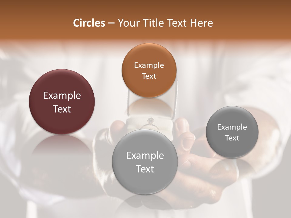 Loan Human Hand Sale PowerPoint Template