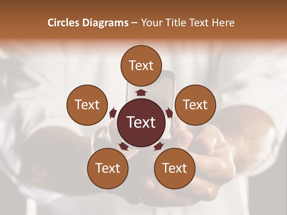 Loan Human Hand Sale PowerPoint Template