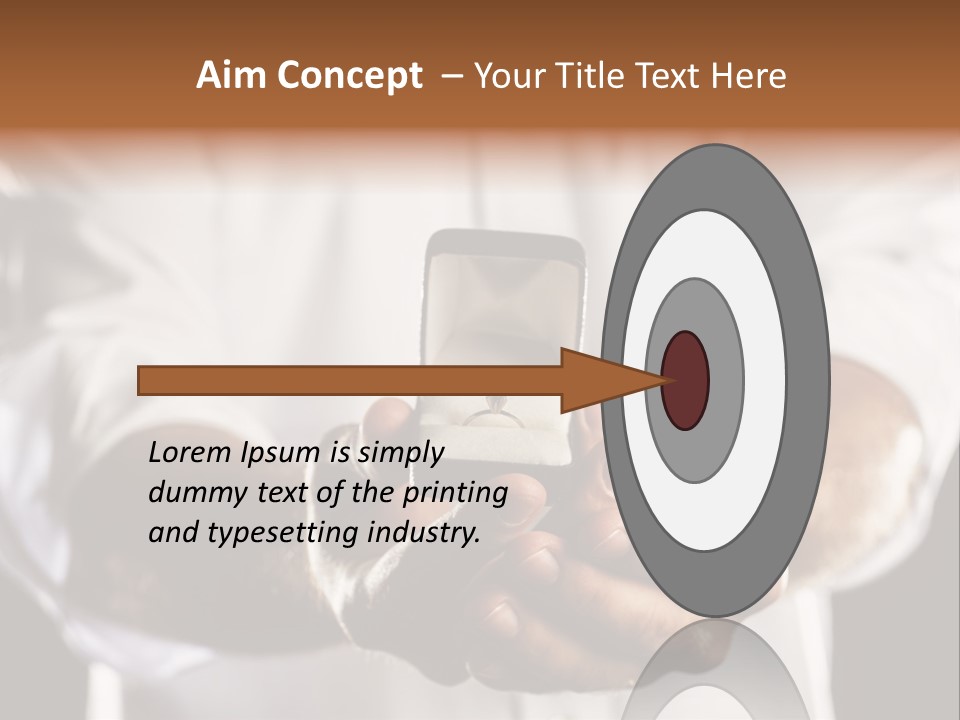 Loan Human Hand Sale PowerPoint Template