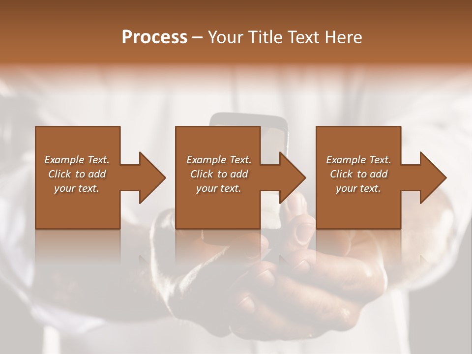 Loan Human Hand Sale PowerPoint Template