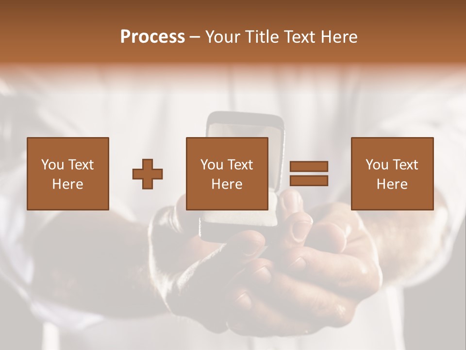 Loan Human Hand Sale PowerPoint Template