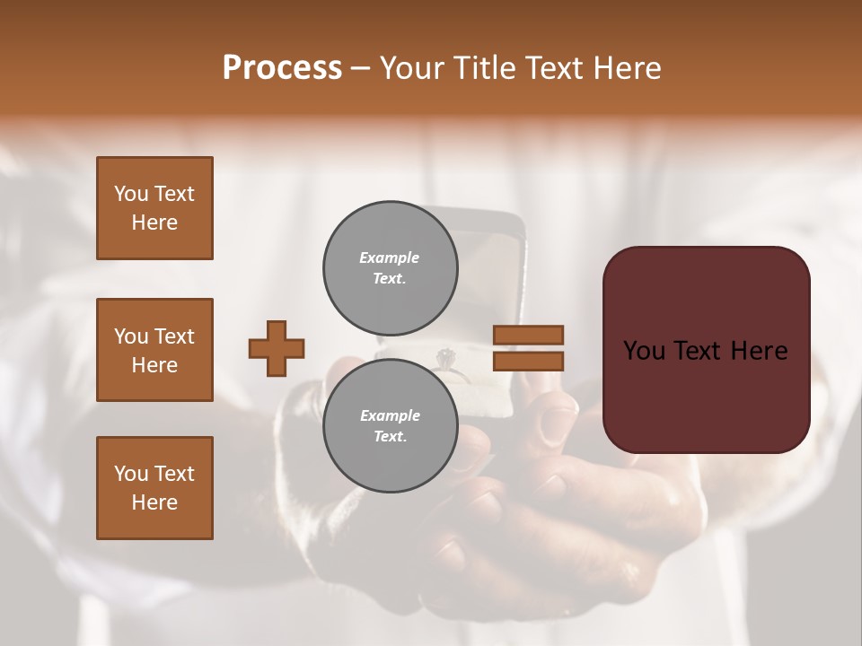 Loan Human Hand Sale PowerPoint Template